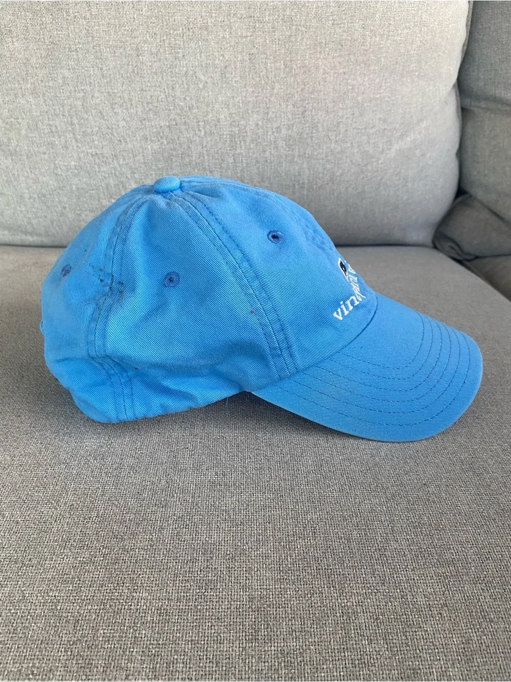 Vineyard Vines Bright Blue Whale Cap